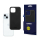 Etui / obudowa na smartfona 3mk HARDY Silky Leather MagCase do iPhone 15 czarny
